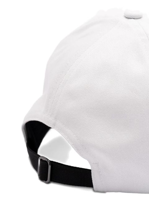 Moncler logo-patch baseball cap - White