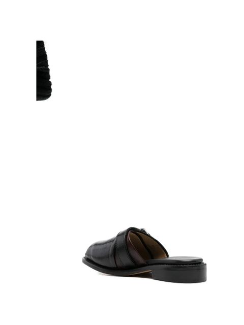 OUR LEGACY Ginza buckle-detail sandals - Black