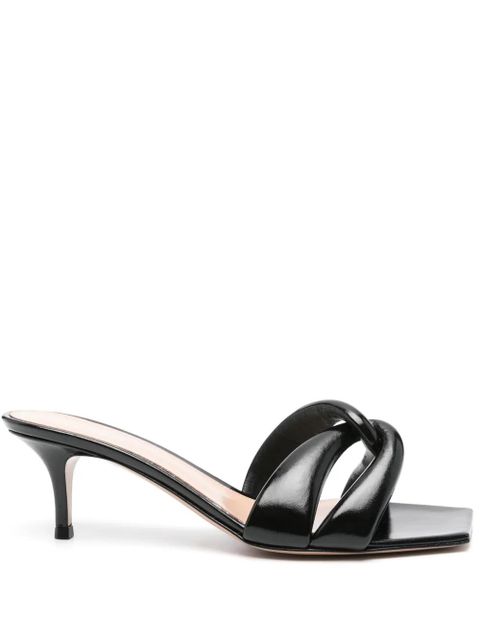 Gianvito Rossi 55mm Amour sandals - Black - zdjęcie produktu nr 1
