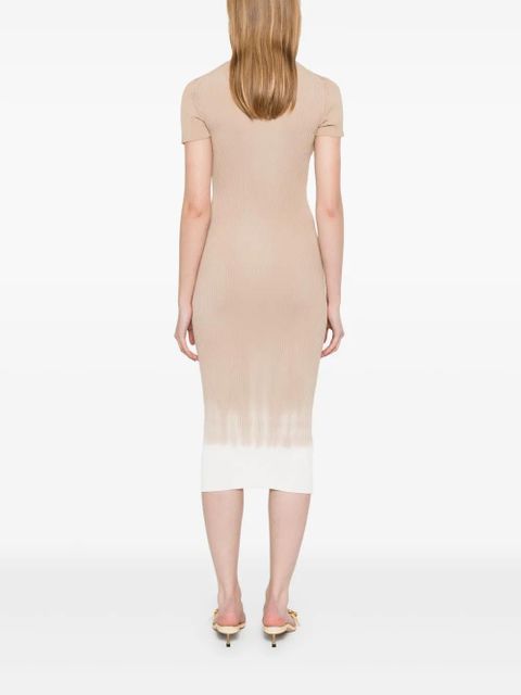 STAUD Colleen midi dress - Neutrals - zdjęcie produktu nr 2