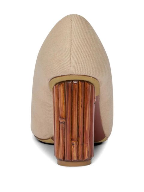 Moschino cotton pumps - Neutrals