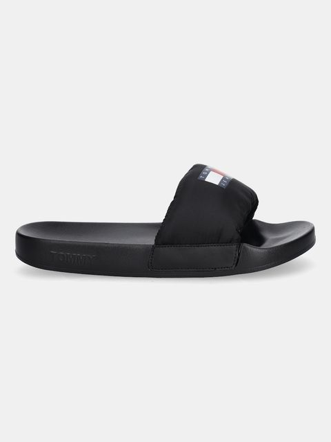 Tommy Jeans klapki TJW COMFY POOL SLIDE damskie kolor czarny EN0EN02854 - zdjęcie produktu nr 2