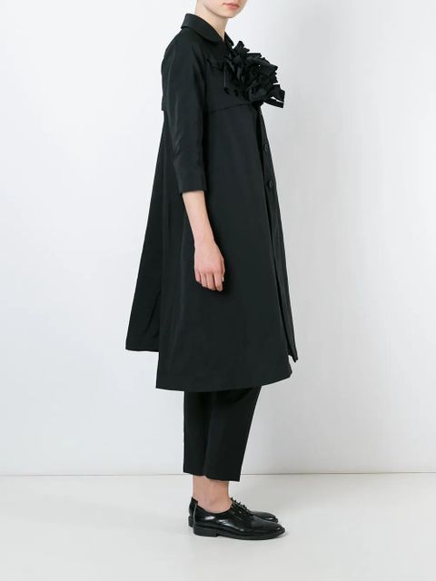 Comme Des Garçons embellished coat - Black