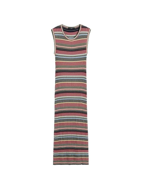 Weekend Max Mara striped midi dress - Pink - zdjęcie produktu nr 1