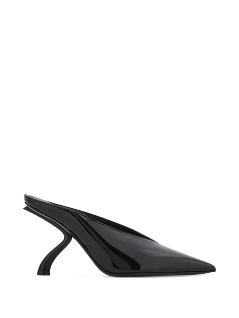 Ferragamo sculptural-heel mules - Black - zdjęcie produktu nr 1