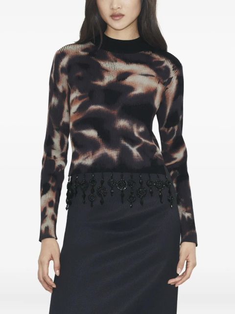 Tory Burch embellished cotton top - Black