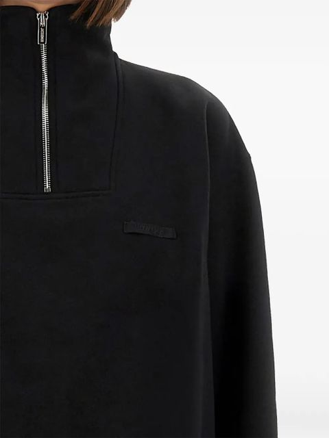 Jacquemus zip-neck sweater - Black - zdjęcie produktu nr 2