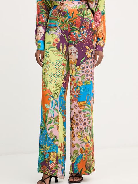 Liu Jo spodnie damskie z wiskozy - zdjęcie produktu nr 2