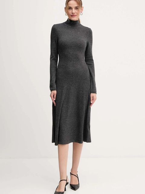 Tommy Hilfiger sukienka wełniana - zdjęcie produktu nr 1