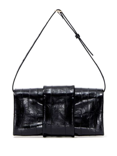 Proenza Schouler Flip leather shoulder bag - Black - zdjęcie produktu nr 2
