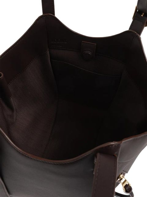 LOEWE Hammock Flip leather tote bag - Brown