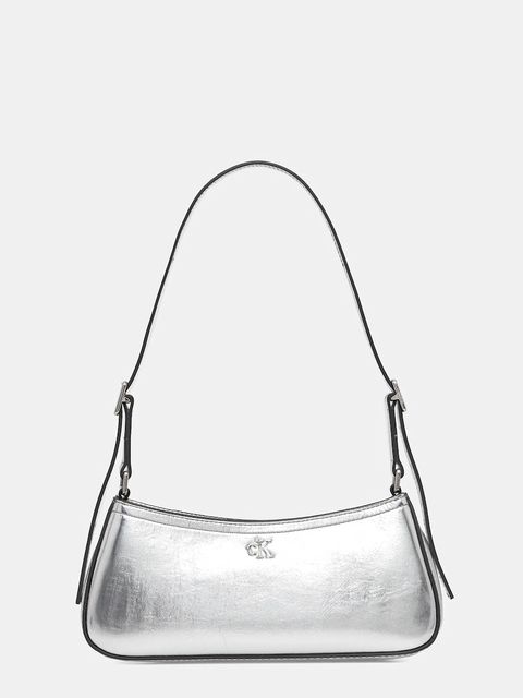 Calvin Klein torebka kolor srebrny LV04F3304G - zdjęcie produktu nr 1