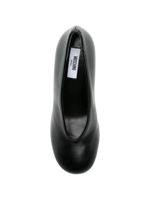 Moschino sculpted pumps - Black