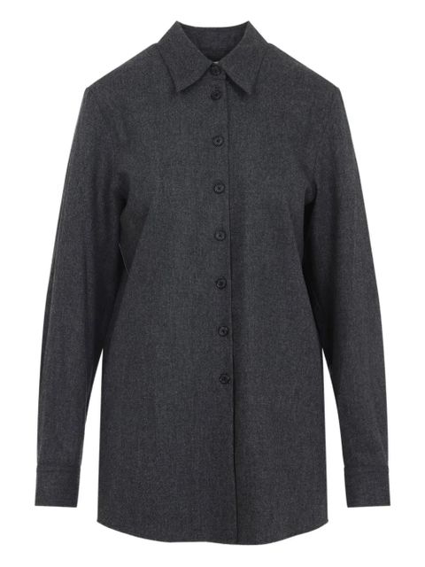 KHAITE wool shirt - Grey - zdjęcie produktu nr 1