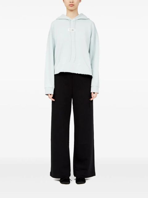 MM6 Maison Margiela numbers-motif hoodie - Blue - zdjęcie produktu nr 2