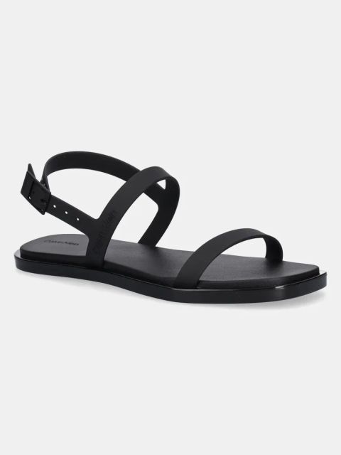 Calvin Klein sandały SANDAL - JELLY damskie kolor czarny HW0HW02426