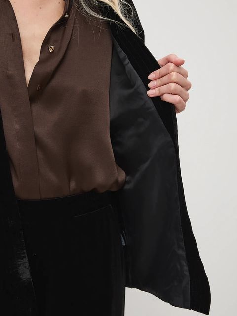 Medicine kimono damskie kolor czarny