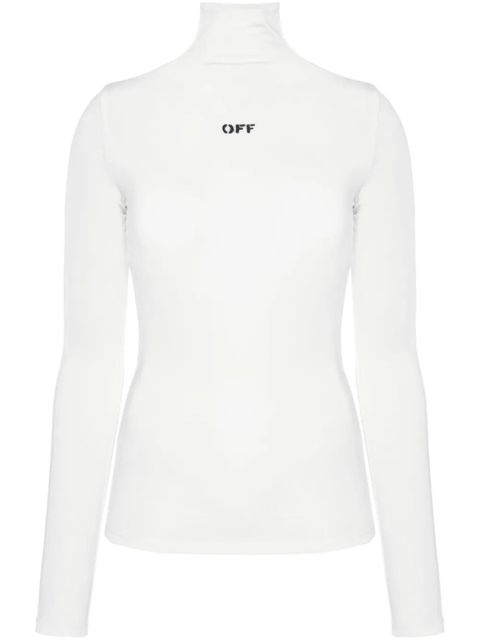 Off-White logo-print second-skin top - zdjęcie produktu nr 1