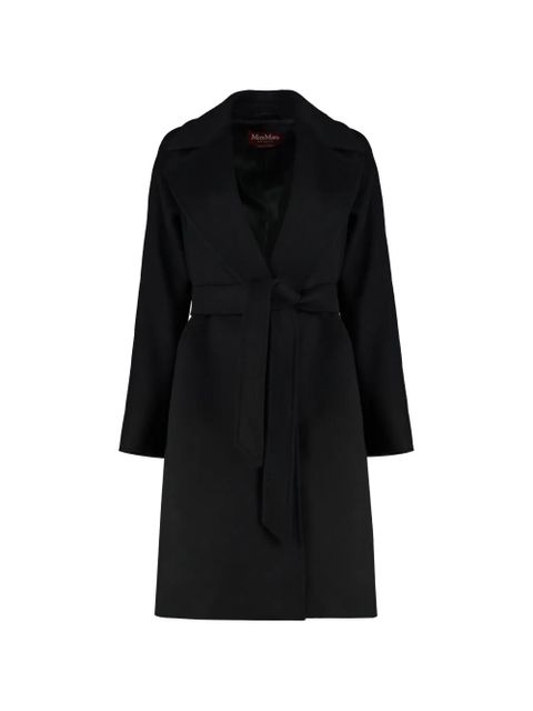 Max Mara Dravenna belted coat - Black - zdjęcie produktu nr 1