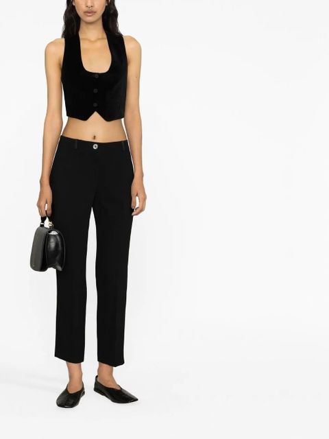 Claudie Pierlot Plain tailored trousers - Black - zdjęcie produktu nr 2