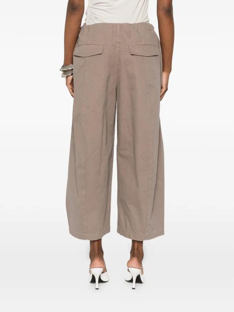 ENTIRE STUDIOS drawstring culottes trousers - Grey