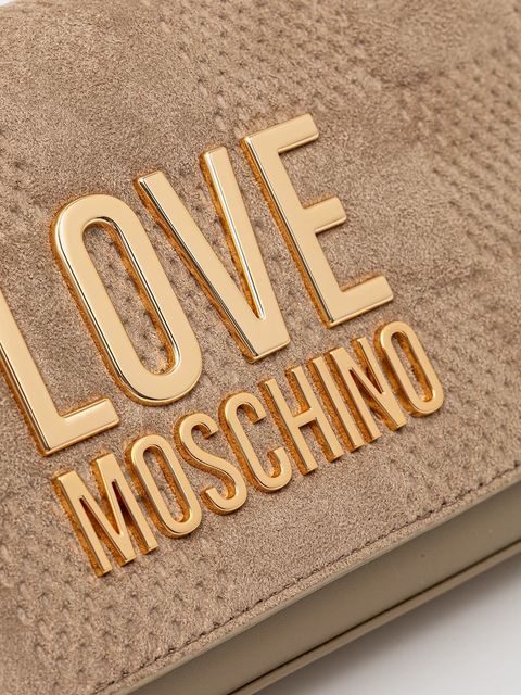 Love Moschino torebka kolor beżowy JC4127PP0NKB110A