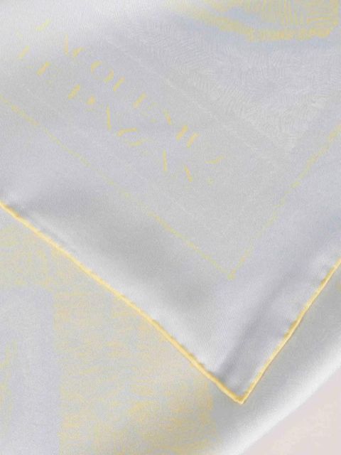 Jacquemus animal-print scarf - Blue