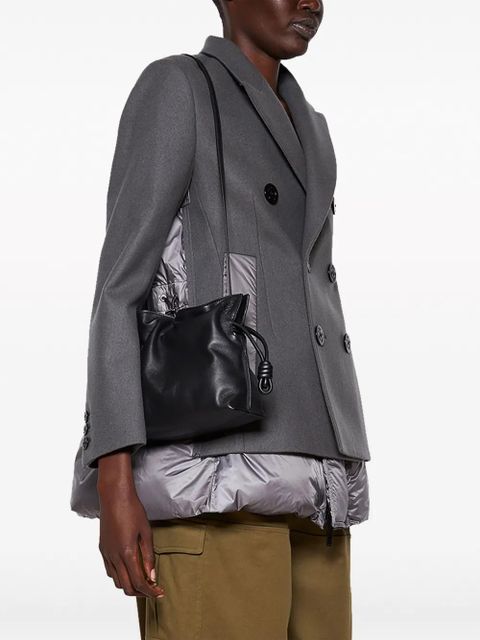 LOEWE mini Flamenco clutch bag - Black