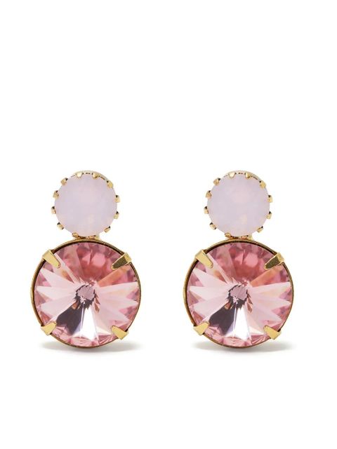 Jennifer Behr Myrla drop-gem earrings - Gold - zdjęcie produktu nr 1