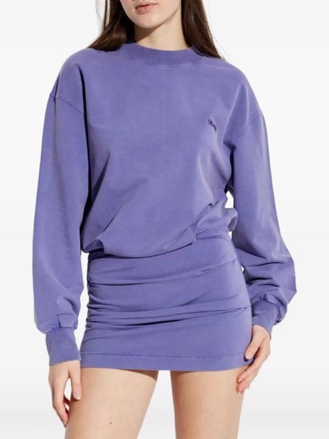 The Attico long-sleeve mini dress - Purple