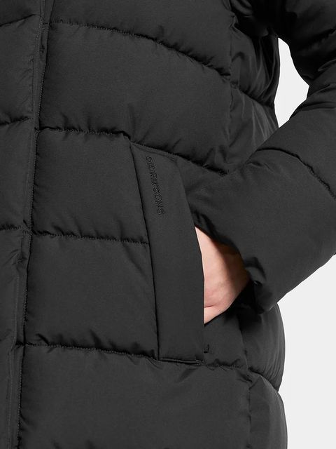 Didriksons kurtka NELLA kolor czarny zimowa 505931