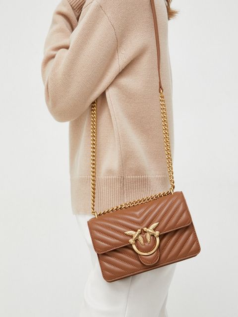 Pinko torebka skórzana