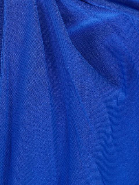 Lauren Ralph Lauren one-shoulder dress - Blue