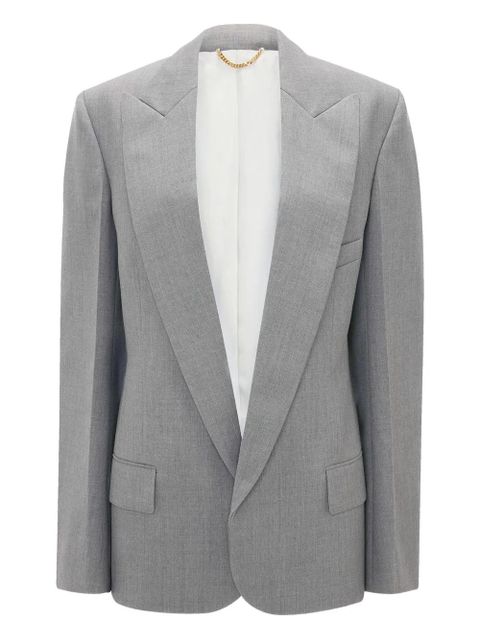 Victoria Beckham sculptural-sleeve jacket - Grey - zdjęcie produktu nr 1