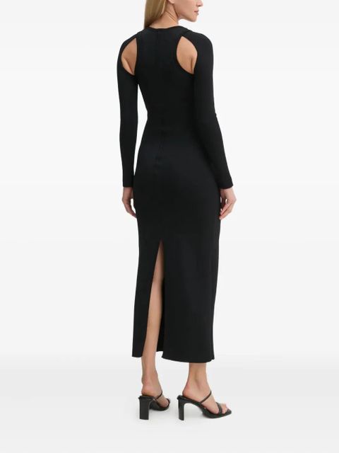 Nanushka cut-out long-sleeved dress - Black - zdjęcie produktu nr 2