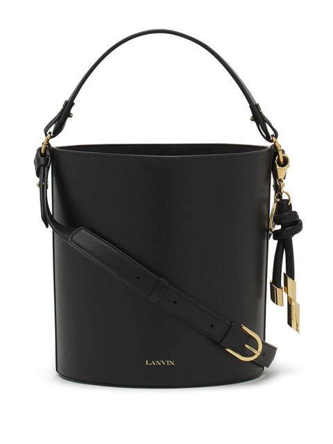 Lanvin leather bucket bag - Black - zdjęcie produktu nr 1