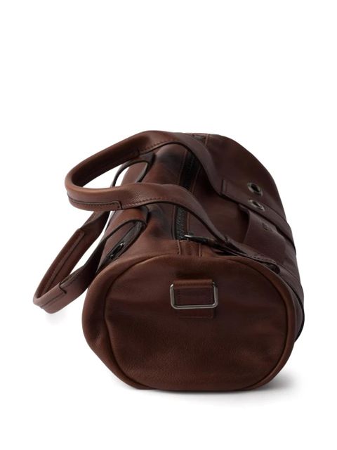 Prada leather tote bag - Brown