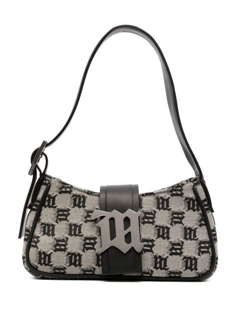 MISBHV logo-pattern print shoulder bag - Neutrals - zdjęcie produktu nr 1