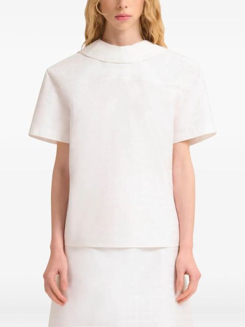 Marni cotton-blend shirt - White