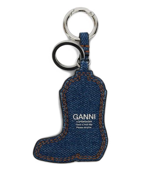 GANNI boot keyring - Blue - zdjęcie produktu nr 2