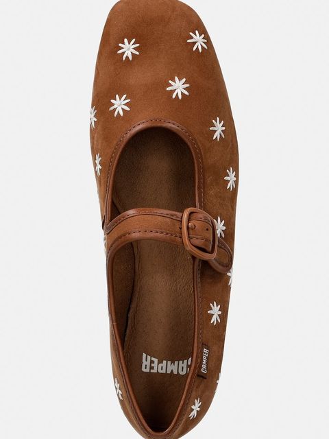 Camper baleriny zamszowe Casi Myra