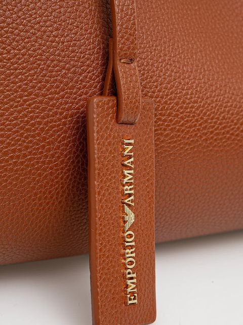 Emporio Armani torebka kolor brązowy
