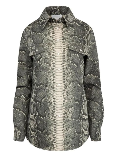 Gabriela Hearst John Austin shirt - Grey - zdjęcie produktu nr 1