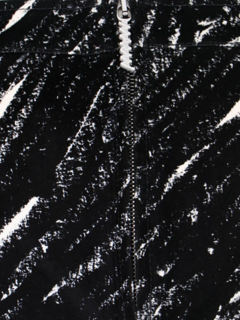 Marni A-line midi skirt - Black