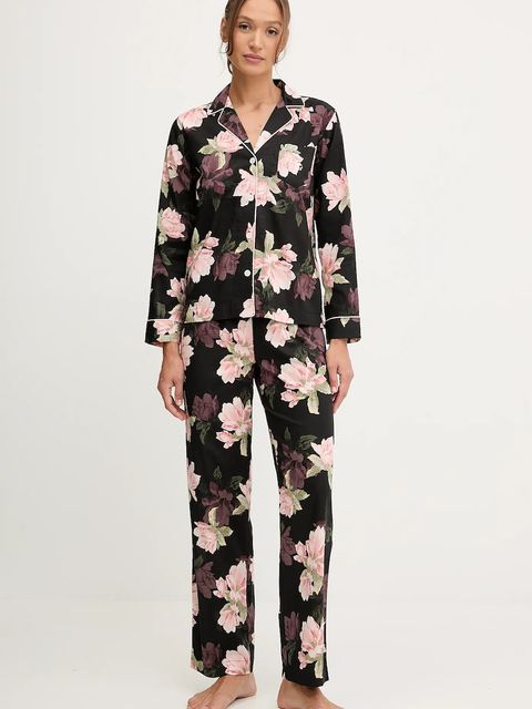 Lauren Ralph Lauren piżama damska kolor czarny ILN92438 - zdjęcie produktu nr 1