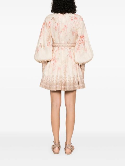 ZIMMERMANN Illuminate mini dress - Neutrals