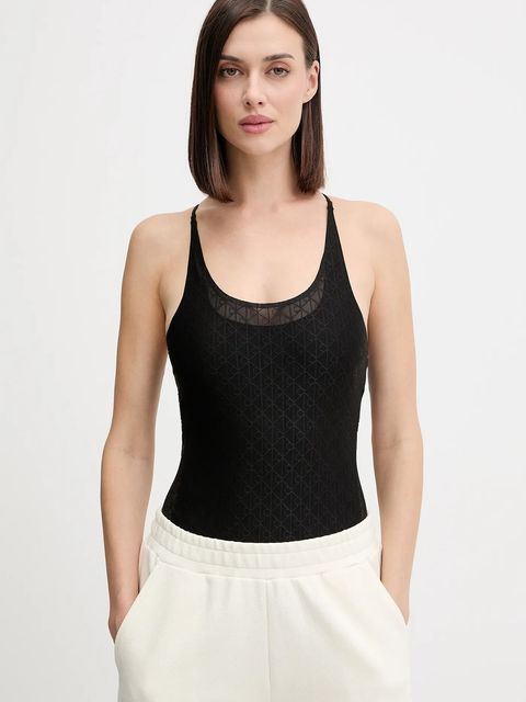 Calvin Klein Performance body kolor czarny odkryte plecy LVGWF5K114 - zdjęcie produktu nr 1