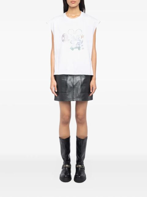 Zadig&Voltaire Cloe cotton tank top - White - zdjęcie produktu nr 2