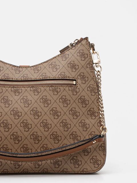 Guess torebka ZAMIRA kolor brązowy HWSG96 29020