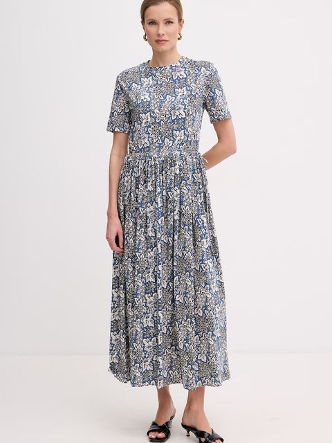 Weekend Max Mara sukienka bawełniana FASCINO - zdjęcie produktu nr 1